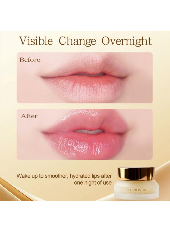 jalan PDRN Lip Sleeping Mask & Lip Balm - Enriched with Salmon PDRN and Collagen - Deep Hydration, Non-Greasy, Night and Daily Lip Care, Locks in Moisture, Effectively Improves Dry and Chapped Lips - Image 4